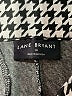 Lane Bryant Houndstooth Black Casual Pants Size 16 - photo 7