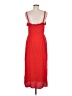 Topshop 100% Polyester Red Casual Dress Size 8 - photo 2
