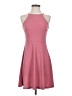 Lush Solid Pink Cocktail Dress Size S - photo 1