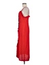 Topshop 100% Polyester Red Casual Dress Size 8 - photo 5