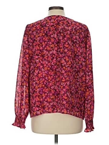 J.Crew Factory Store Long Sleeve Blouse (view 2)