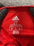 Adidas 100% Polyester Red Active T-Shirt Size 2T - photo 3