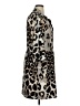 Eliza J 100% Polyester Animal Print Brown Casual Dress Size 16 - photo 4