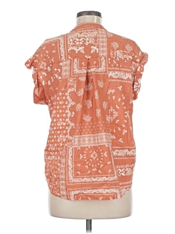 RACHEL Rachel Roy Short Sleeve Blouse (view 2)