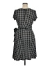 AB Studio Houndstooth Black Casual Dress Size XL - photo 2