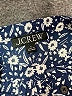 J.Crew 100% Polyester Floral Blue Short Sleeve Blouse Size S - photo 7