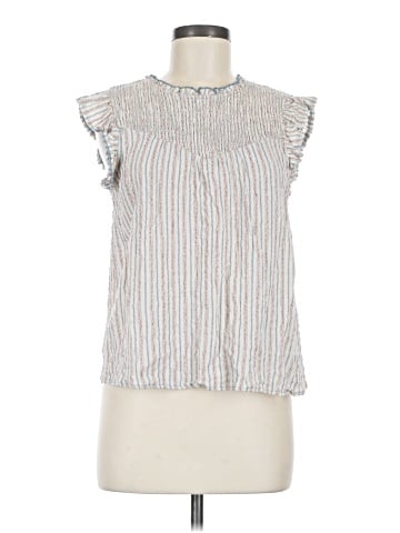 Hem & Thread Sleeveless Blouse (view 1)