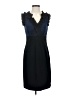 Taylor 100% Polyester Black Cocktail Dress Size 4 - photo 1