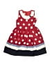 Bonnie Jean 100% Polyester Polka Dots Red Dress Size 4T - photo 1