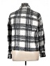 Foxcroft Plaid Gray Long Sleeve Blouse Size 16 - photo 2