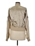Sharagano Metallic Gold Jacket Size M - photo 2