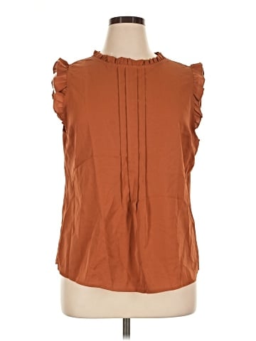 Allegra K Sleeveless Blouse (view 1)