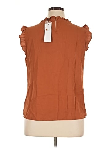 Allegra K Sleeveless Blouse (view 2)