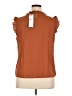 Allegra K 100% Polyester Brown Sleeveless Blouse Size XL - photo 2