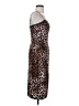 Boston Proper Animal Print Brown Cocktail Dress Size 4 - photo 4
