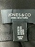 Jones & Co Solid Black Casual Pants Size 3X - photo 4