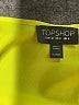 Topshop 100% Polyester Yellow Tank Top Size 0 - photo 7
