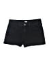 Old Navy Solid Black Denim Shorts Size 6 - photo 1