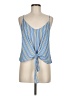 Lush 100% Polyester Blue Tank Top Size M - photo 1