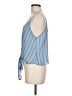 Lush 100% Polyester Blue Tank Top Size M - photo 5