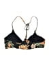L Space Floral Black Swimsuit Top Size M - photo 2