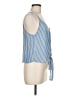 Lush 100% Polyester Blue Tank Top Size M - photo 4