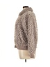 BCBGeneration 100% Polyester Gray Faux Fur Jacket Size XL - photo 5