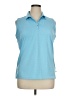Lady Hagen Blue Sleeveless Blouse Size XL - photo 1