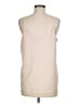 Express Ivory Sleeveless Blouse Size M - photo 2