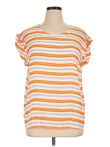 Ann Taylor Factory Short Sleeve Top (view 1)