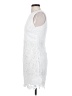 Aqua 100% Polyester White Cocktail Dress Size S - photo 5