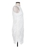 Aqua 100% Polyester White Cocktail Dress Size S - photo 4