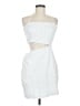 Amanda Uprichard 100% Polyester White Cocktail Dress Size M - photo 1