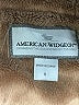 American Widgeon 100% Polyester Brown Coat Size 8 - photo 3
