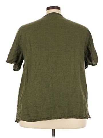 Flax Short Sleeve Top (view 2)