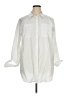 On 34th 100% Cotton Solid White Ivory 3/4 Sleeve Button-Down Shirt Size XL - photo 1