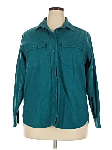 L.L.Bean Long Sleeve Button-Down Shirt (view 1)