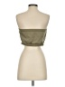 Almost Famous Green Tan Tube Top Size S - photo 2