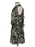 Parker 100% Polyester Animal Print Brown Cocktail Dress Size M - photo 5