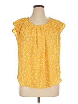Lc Lauren Conrad Short Sleeve Blouse