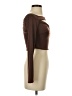 Meshki Brown Long Sleeve Top Size S - photo 4