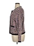 Talbots Outlet 100% Polyester Tweed Purple Cardigan Size XL - photo 5