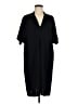 Vince. 100% Polyester Solid Black Casual Dress Size M - photo 1