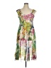 Komarov 100% Polyester Tropical Green Cocktail Dress Size XL (4) - photo 1