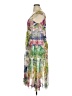 Komarov 100% Polyester Tropical Green Cocktail Dress Size XL (4) - photo 5
