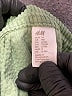 H&M 100% Cotton Green Coat 6-9 MO / 9 MO - photo 3
