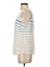 Joie 100% Silk White Sleeveless Silk Top Size S - photo 5