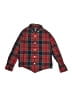 Janie and Jack 100% Cotton Plaid Red Long Sleeve Button-Down Shirt Size 4 - photo 1