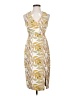 Gianni Bini Tropical Ivory Cocktail Dress Size XS - photo 1