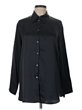 Calvin Klein 3/4 Sleeve Silk Top